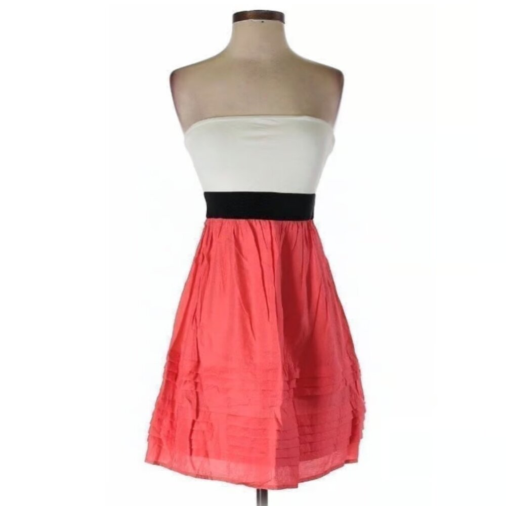 Ya Los Angeles Fit and Flare Strapless Dress